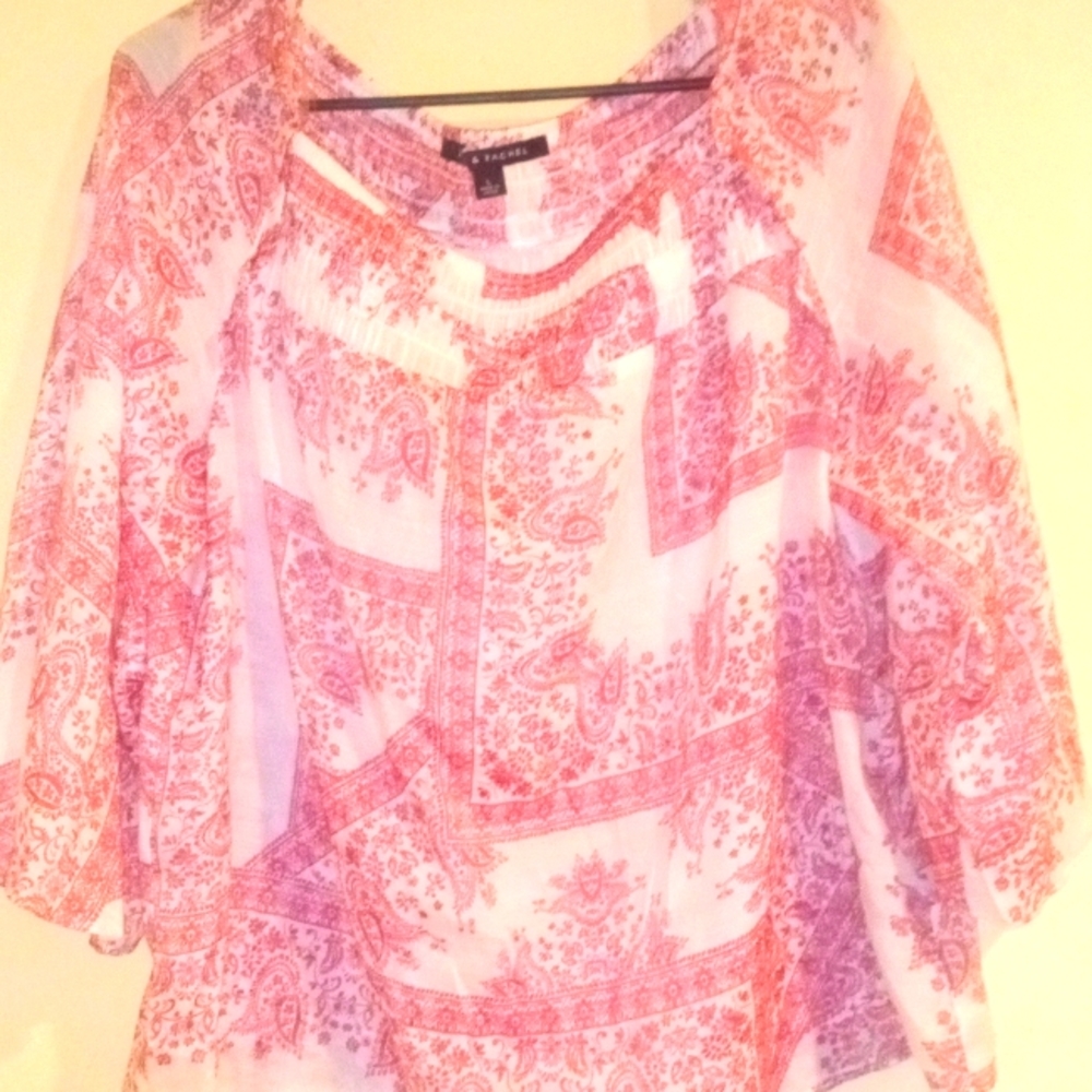 ZAC & RACHEL BLOUSE PAISLEY PRINT